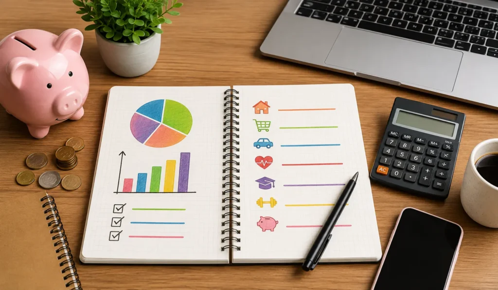Orçamento Pessoal: Como Controlar Ganhos e Gastos no Dia a Dia