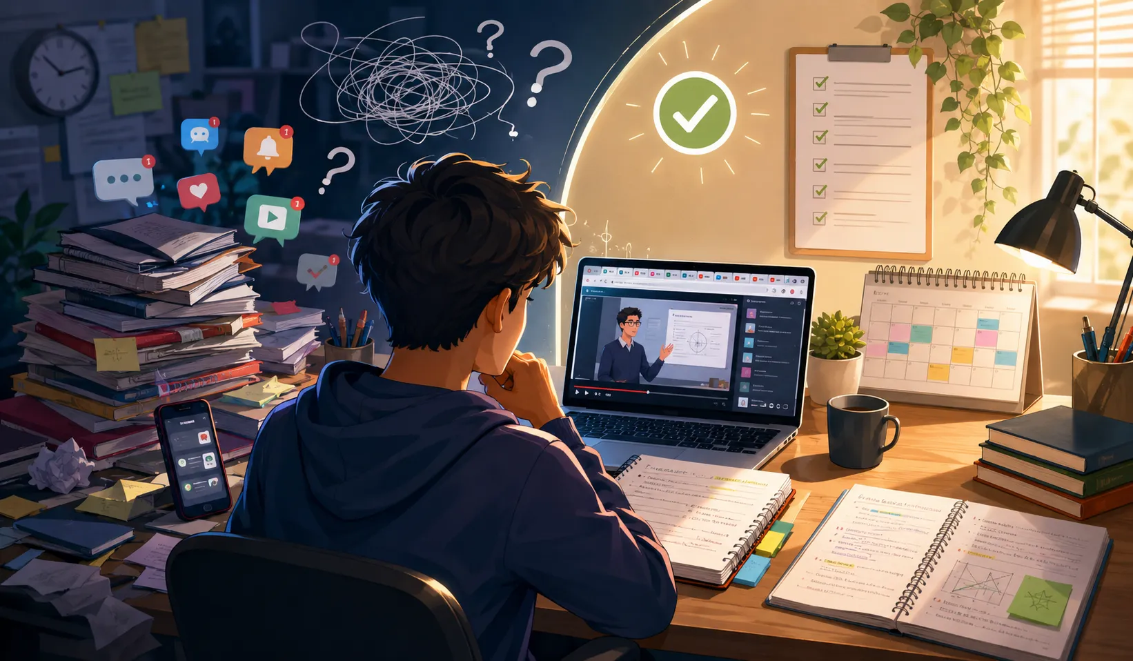 Erros comuns ao estudar online