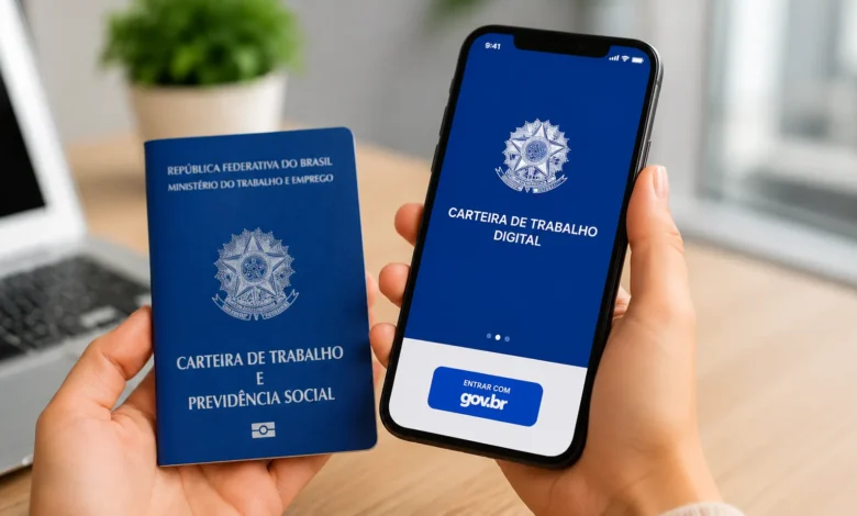 Como tirar Carteira de trabalho digital